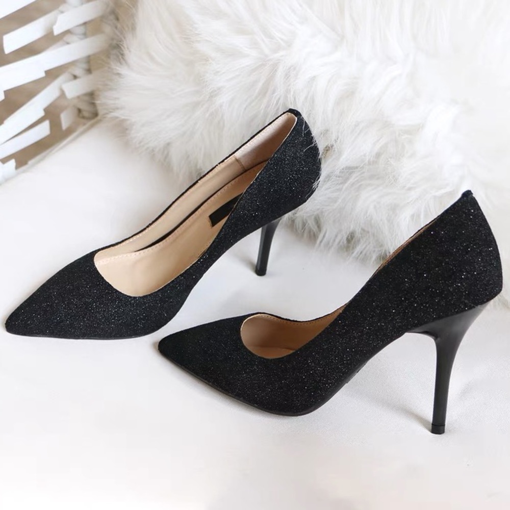 Simmering Crystal Heels